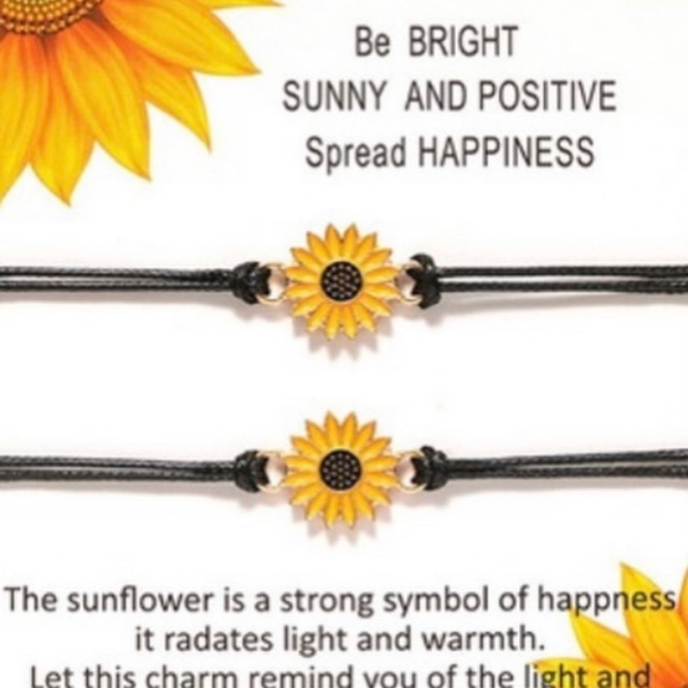 Shnflower bracelet